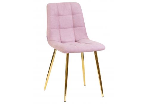  Стул обеденный DOBRIN ALEX, золотые ножки, сиреневая ткань (UF860-04B), фото 1 