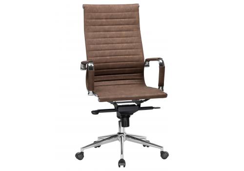  Офисное кресло для руководителей DOBRIN CLARK, коричневый лофт №320, фото 1 