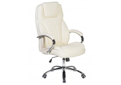  Офисное кресло для руководителей DOBRIN CHESTER, кремовый, фото 1 