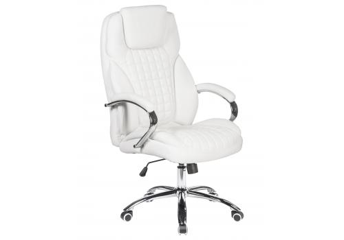  Офисное кресло для руководителей DOBRIN CHESTER, белый, фото 1 