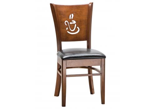  Стул обеденный DOBRIN JERRY, шоколад, чёрный, фото 1 