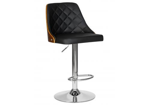  Стул барный DOBRIN MARTIN, цвет черный PU ABA 001, фото 1 