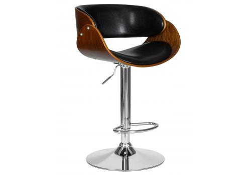  Стул барный DOBRIN JOHN, цвет сиденья черный глянец PU ABD 002, фото 1 