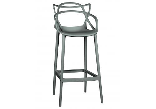  Стул барный DOBRIN MASTERS BAR, тёмно-серый (GR-04), фото 1 