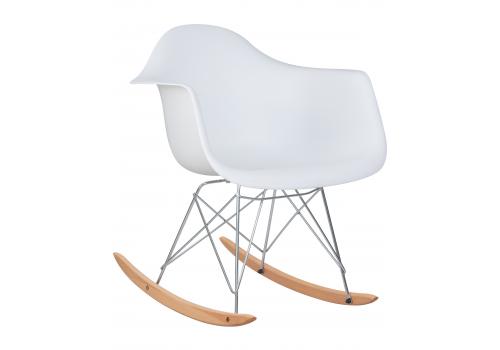  Кресло-качалка DOBRIN DAW ROCK, цвет белый, фото 1 