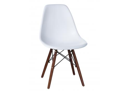  Стул обеденный LMZL-PP623, ножки тёмный бук, цвет сиденья белый, фото 1 