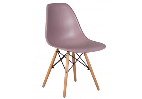  Стул обеденный DOBRIN DSW, ножки светлый бук, цвет сиреневый (P-04), фото 1 