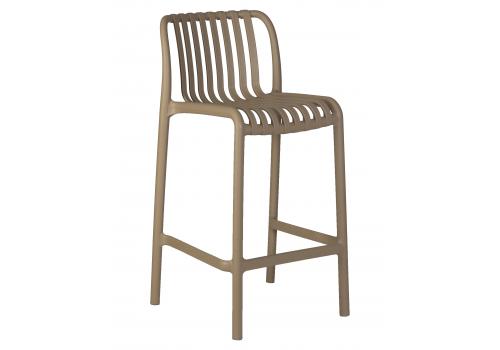  Стул полубарный DOBRIN CHLOE, бежевый (GR-03), фото 1 