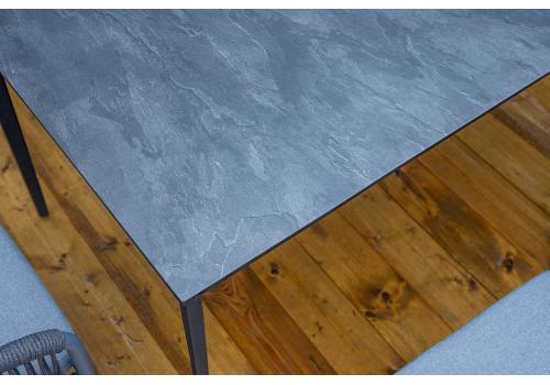  "Романо" обеденная группа на 6 персон, каркас темно-серый, роуп темно-серый, фото 11 