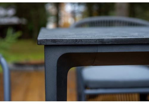  "Романо" обеденная группа на 6 персон, каркас темно-серый, роуп темно-серый, фото 12 