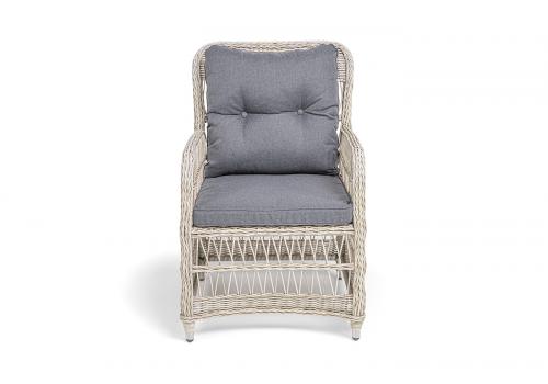  "Цесена" кресло плетеное из искусственного ротанга, цвет бежевый, фото 3 