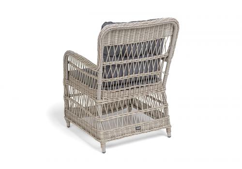  "Цесена" кресло плетеное из искусственного ротанга, цвет бежевый, фото 4 