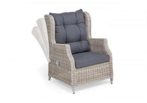  "Форио" кресло раскладное плетеное, цвет бежевый, фото 5 