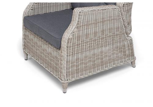  "Форио" кресло раскладное плетеное, цвет бежевый, фото 8 