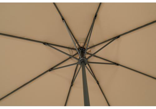  "Джулия" зонт садовый 3х3м на центральной опоре, тент бежевый, фото 2 