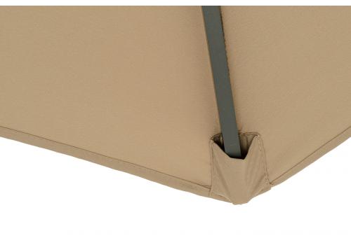  "Джулия" зонт садовый 3х3м на центральной опоре, тент бежевый, фото 4 