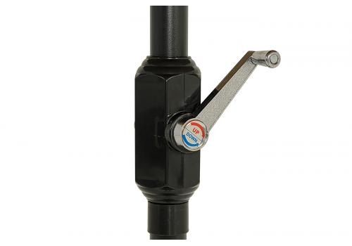  "Джулия" зонт садовый 3х3м на центральной опоре, тент бежевый, фото 5 