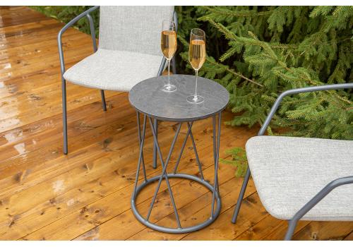  "Марокко" кофейный комплект из алюминия, цвет темно-серый, фото 10 