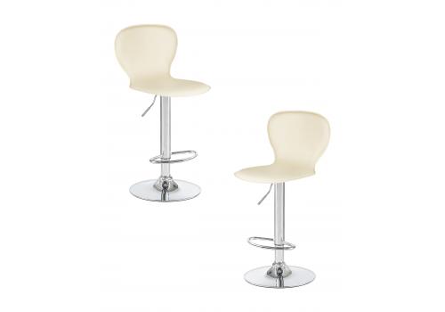  Набор 2 шт Стул барный DOBRIN ELISA, кремовый, фото 1 