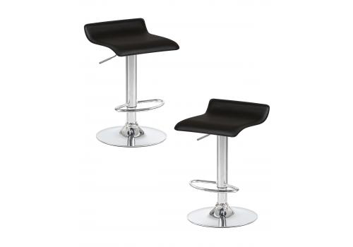  Набор 2 шт Стул барный DOBRIN TOMMY, чёрный, фото 1 