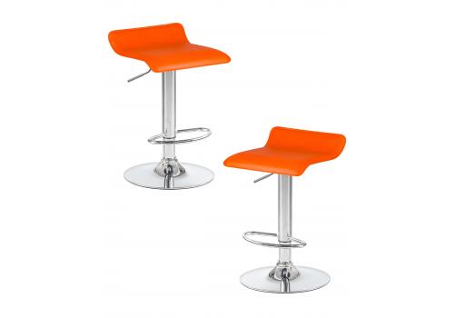  Набор 2 шт Стул барный DOBRIN TOMMY, оранжевый, фото 1 