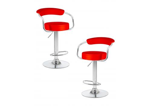  Набор 2 шт Стул барный DOBRIN MARTA, красный, фото 1 