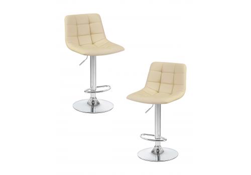  Набор 2 шт Стул барный DOBRIN TAILOR, кремовый, фото 1 