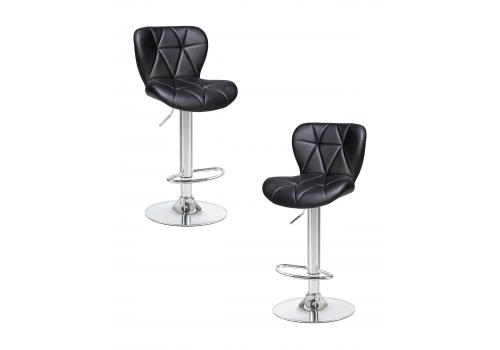  Набор 2 шт Стул барный DOBRIN BARNY, чёрный, фото 1 