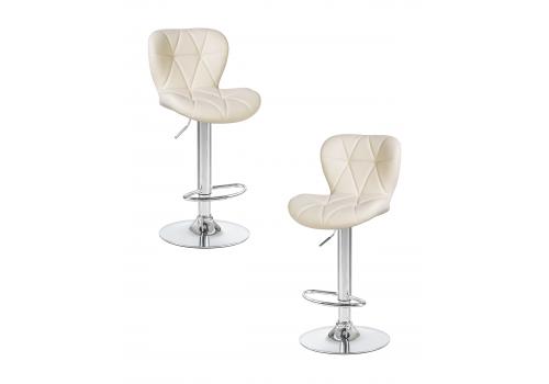  Набор 2 шт Стул барный DOBRIN BARNY, кремовый, фото 1 