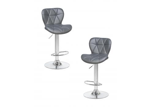  Набор 2 шт Стул барный DOBRIN BARNY, серый, фото 1 