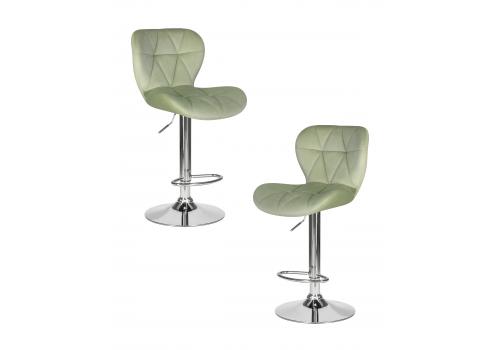  Набор 2 шт Стул барный DOBRIN BARNY, мятный велюр (MJ9-87), фото 1 