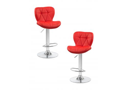  Набор 2 шт Стул барный DOBRIN BARNY, красный, фото 1 