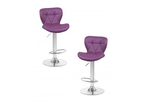  Набор 2 шт Стул барный DOBRIN BARNY, фиолетовый, фото 1 