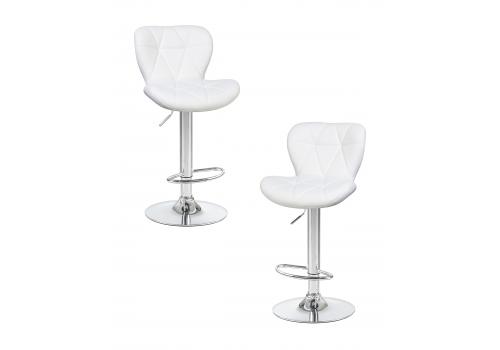  Набор 2 шт Стул барный DOBRIN BARNY, белый, фото 1 