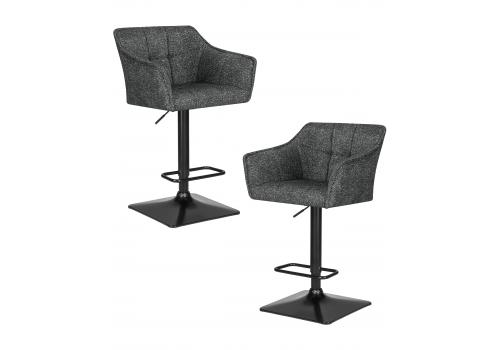  Набор 2 шт Стул барный DOBRIN RALF, серый твид (LEO11), фото 1 