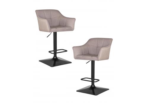  Набор 2 шт Стул барный DOBRIN RALF, светло-серый (LAR-106D-25), фото 1 