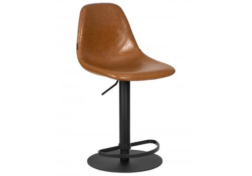  Стул барный DOBRIN ROME, коричневый винтажный PU (MS09), фото 1 