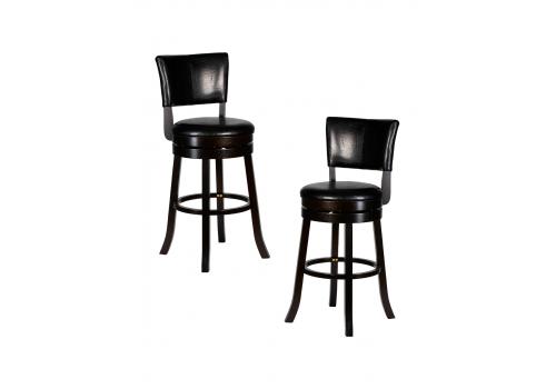  Набор 2 шт Вращающийся полубарный стул DOBRIN JOHN COUNTER, капучино, черный, фото 1 
