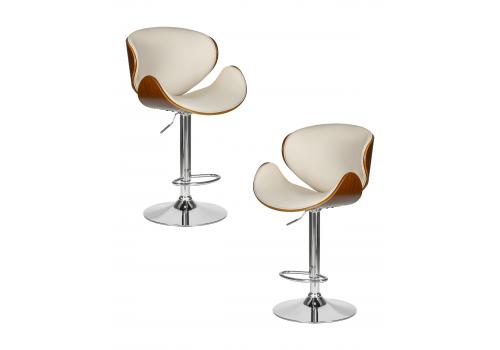  Набор 2 шт Стул барный DOBRIN JACK, цвет кремовый 502-A-4, фото 1 