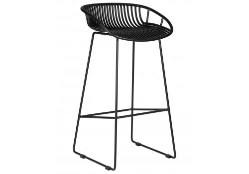  Стул барный DOBRIN FRANK, черный, фото 1 