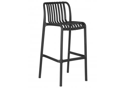  Стул барный DOBRIN CHLOE BAR, темно-серый (GR-04), фото 1 