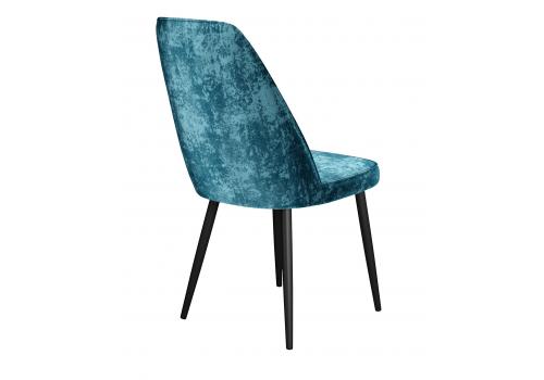  Стул DikLine 327 поворотный M19 бирюза, ножки черные, фото 3 