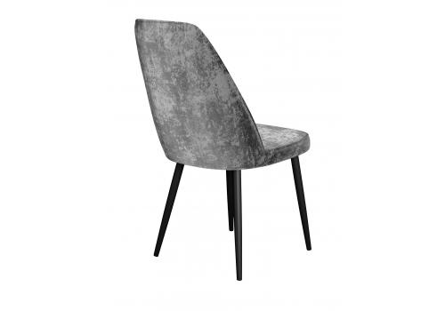  Стул DikLine 327 поворотный M13 светло-серый, ножки черные, фото 3 