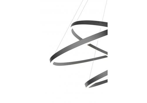  Люстра Orblaze 3 rings 800 black, фото 3 