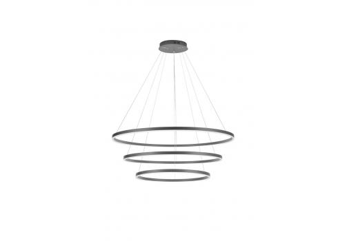  Люстра Orblaze 3 rings 600 black, фото 6 