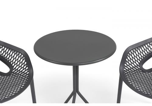  "Беллини" обеденная группа на 2 персоны, цвет темно-серый, фото 3 