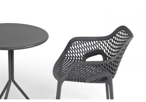  "Беллини" обеденная группа на 2 персоны, цвет темно-серый, фото 13 