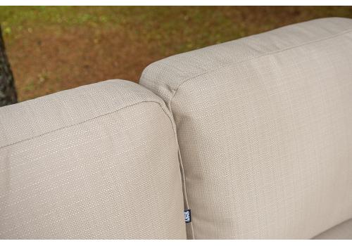  "Фиджи" лаунж-зона 5-местная плетеная из роупа (веревки), каркас алюминиевый светло-серый, роуп зеленый (4204), фото 24 