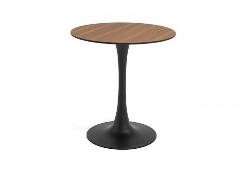  "Тюльпан" стол из HPL круглый Ø70см, цвет "дуб", фото 1 