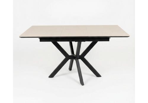  Стол DikLine DI100 Текстиль бежевый/опоры черные (2уп.), фото 2 